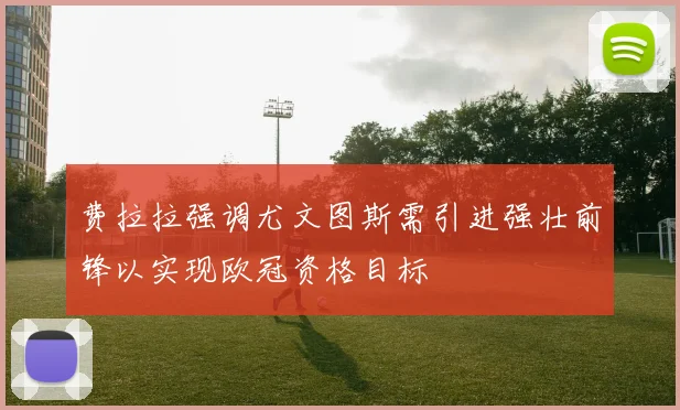 费拉拉强调尤文图斯需引进强壮前锋以实现欧冠资格目标